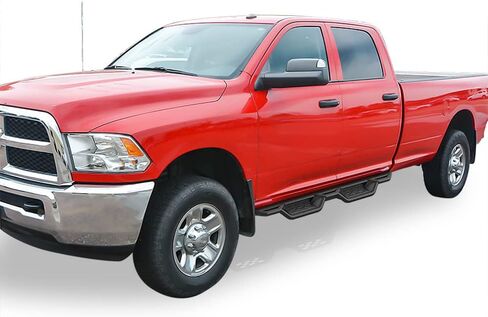 ألواح جانبية للركض من الفولاذ المقاوم للصدأ APS متوافقة مع Ram 1500 2009-2018 Crew Cab & Ram 2500 3500 2010-2024 in Saudi Arabia