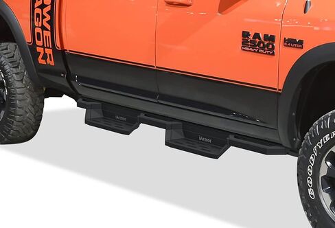 ألواح جانبية للركض من الفولاذ المقاوم للصدأ APS متوافقة مع Ram 1500 2009-2018 Crew Cab & Ram 2500 3500 2010-2024 in Saudi Arabia