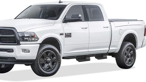 ألواح جانبية للركض من الفولاذ المقاوم للصدأ APS متوافقة مع Ram 1500 2009-2018 Crew Cab & Ram 2500 3500 2010-2024 in Saudi Arabia