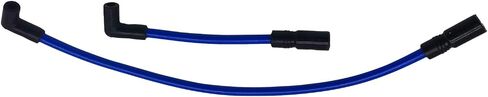 XtremeAmazing Blue 10.4mm Spark Plug Wires Set Compatible with Harley Davidson Big Twin FXD Dyna Softail in Saudi Arabia