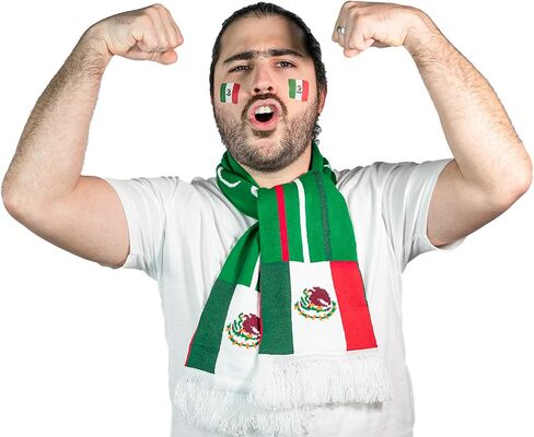 وشاح مشجعي المنتخب الوطني لكرة القدم 2022 لكأس العالم في قطر (الولايات المتحدة الأمريكية - المكسيك - البرازيل) in Saudi Arabia