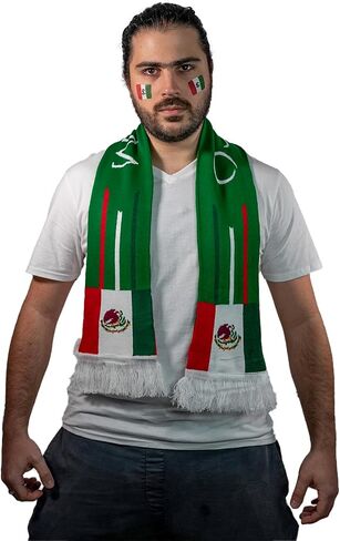 وشاح مشجعي المنتخب الوطني لكرة القدم 2022 لكأس العالم في قطر (الولايات المتحدة الأمريكية - المكسيك - البرازيل) in Saudi Arabia