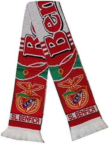 Benfica Scarf | Soccer Fan Scarf | Premium Acrylic Knit in Saudi Arabia
