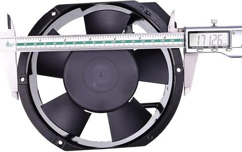 WQSING AC Axial Cooling Fan 4WT42A Compatible with Dayton 5-7/8" W 6-3/4" H 115V 239CFM 0.23/0.22A 27W in Kuwait
