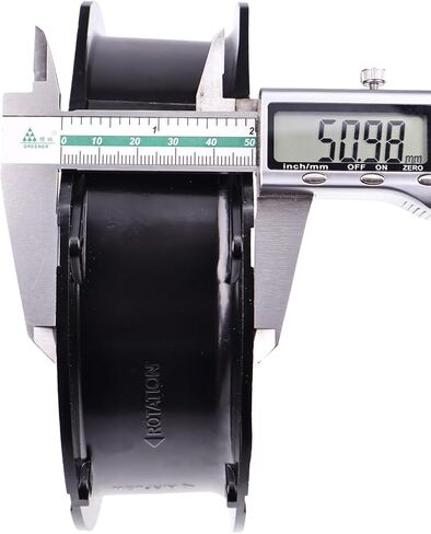 WQSING AC Axial Cooling Fan 4WT42A Compatible with Dayton 5-7/8" W 6-3/4" H 115V 239CFM 0.23/0.22A 27W in Kuwait