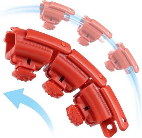 3 Extra Links for Teal Elite Weighted Hula Hoop Red, Extension Knots for Fitness Hoop - Plus Size Accessories for Adults Weight Loss in Kuwait