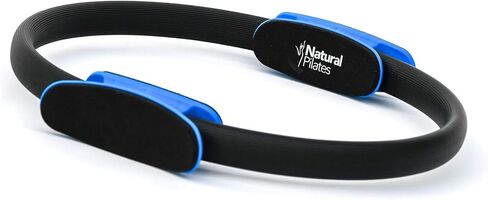 الدائرة السحرية للبيلاتس الطبيعية | حلقة بيلاتيس 14 بوصة لتمرين الفخذ الداخلي والخارجي للنساء | دائرة مع قبضة مزدوجة | حلقة اللياقة البدنية وأرضية الحوض لممارسة التمارين in Kuwait