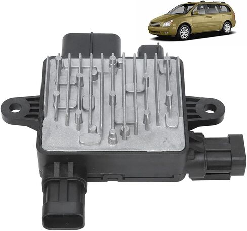 25385‑4D900، وحدة مروحة تبريد المحرك، وحدة التحكم في مروحة التحكم في مروحة التبريد المصنوعة من سبيكة لاستبدال ملحقات المحرك لكيا سيدونا 2006-2014 in Kuwait