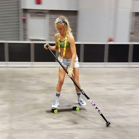 BraapStik 2.0 Land Paddle (Performance Land Paddle Longboard/Skateboad Push stik Core Fitness) Longboarding/Skateboarding/Fitness/Balance/Crossfit/sup on Land in Saudi Arabia