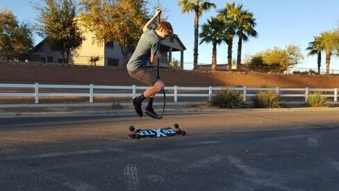 BraapStik 2.0 Land Paddle (Performance Land Paddle Longboard/Skateboad Push stik Core Fitness) Longboarding/Skateboarding/Fitness/Balance/Crossfit/sup on Land in Saudi Arabia