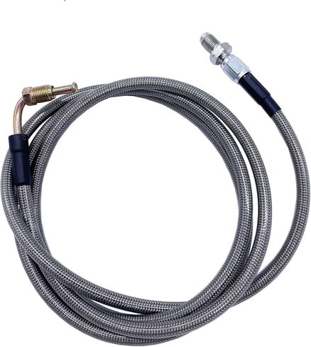 65 بوصة الفولاذ المقاوم للصدأ مضفر مخلب ماستر إلى الرقيق اسطوانة خط PTFE خرطوم صالح لتويوتا بيك اب 4x4 لاند كروزر in Kuwait