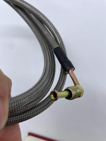 65 بوصة الفولاذ المقاوم للصدأ مضفر مخلب ماستر إلى الرقيق اسطوانة خط PTFE خرطوم صالح لتويوتا بيك اب 4x4 لاند كروزر in Kuwait