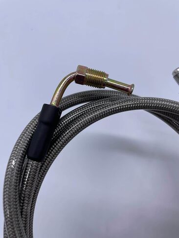 65 بوصة الفولاذ المقاوم للصدأ مضفر مخلب ماستر إلى الرقيق اسطوانة خط PTFE خرطوم صالح لتويوتا بيك اب 4x4 لاند كروزر in Kuwait