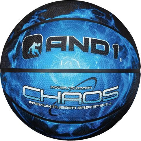 AND1 Mini Basketball 3 Pack Set for Kids (Deflated w/Pump Included): - Size 3 7-Inch Premium Youth Size Basketballs, Easy to Grip, Made for Indoors and Outdoors in Saudi Arabia