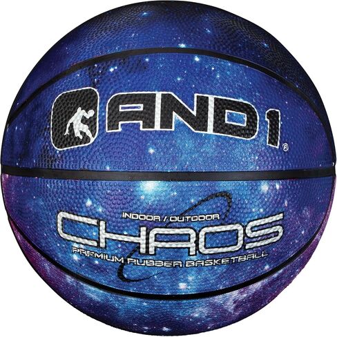 AND1 Mini Basketball 3 Pack Set for Kids (Deflated w/Pump Included): - Size 3 7-Inch Premium Youth Size Basketballs, Easy to Grip, Made for Indoors and Outdoors in Saudi Arabia