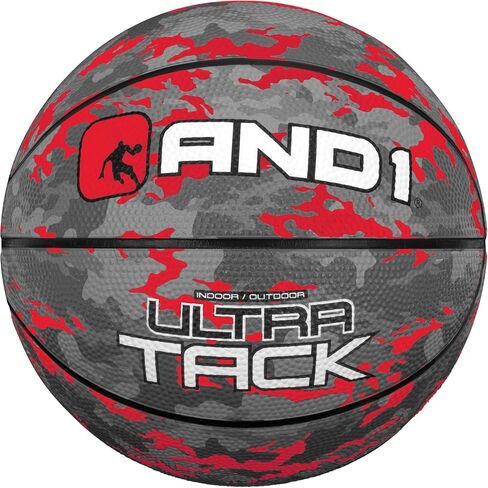 AND1 Mini Basketball 3 Pack Set for Kids (Deflated w/Pump Included): - Size 3 7-Inch Premium Youth Size Basketballs, Easy to Grip, Made for Indoors and Outdoors in Saudi Arabia