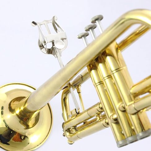 مشبك موسيقي على شكل بوق من CashBeat Trumpet Horn، مشبك موسيقي من صفيحة معدنية متينة، مثالي لأداء الفرقة الموسيقية وملحقات الآلات الموسيقية in Saudi Arabia