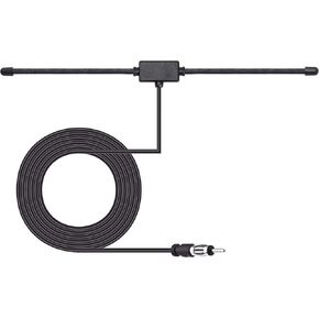 Bingfu Car Antenna Car FM AM Radio Dipole Antenna Adhesive Mount Car Stereo Antenna for Vehicle Truck SUV Car Radio Stereo in Dash Head Unit CD Media Receiver Player Audio Radio Marine Boat Radio