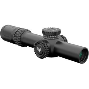 Swampfox Warhorse 1-6x24 FFP Green IR MIL 34mm Riflescope