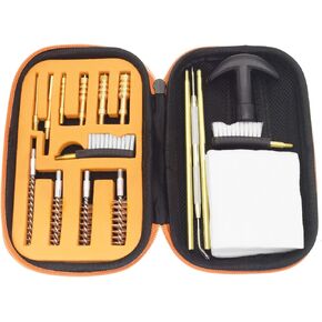 Universal Handgun Cleaning kit .22.357.38,9mm.40.45Caliber Pistol Cleaning Kit Bronze Bore Brush and Brass Jag Adapter