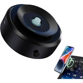 Electric Vacuum Magnetic Suction Phone Mount, Hands-Free Shower Phone Holder, Magnetic Cell Phone Holder for Car/Gym/Mirror/Smooth Surface, Compatible with Magsafe iPhone & Android