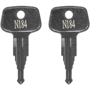 N184 Key Replacement (2 Pcs) for Thule Ski,Cargo Box,Roof,Crossbars and Carrier Racks Code N184