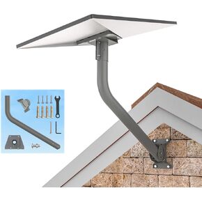 Starlink Gen 3 Mount for Wall, Starlink Mounting Accessories,Including Starlink Gen 3 Pipe Adapter, Designed for Extended eave