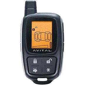 Avital 7345L 2-Way 4-Button LCD Replacement Remote
