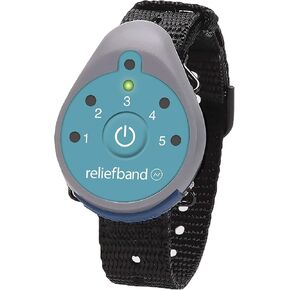 Reliefband Classic Wristband | FDA Cleared Relief for Motion Sickness (Car, Air, Train, Sea), & Morning Sickness | Drug Free (1 Extra Gel Tube)