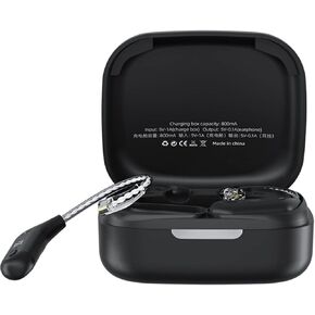 CCA KZ AZ09 Bluetooth 5.2 Module IEM Bluetooth Adapter Wireless Waterproof Ear Hook Extra Long Battery Life Bluetooth Cable for ​KZ ZS10 PRO/ZS10 PRO X/ZSN Pro X/ZSN PRO/AS16 PRO/Zax, CRA/C12(C pin)