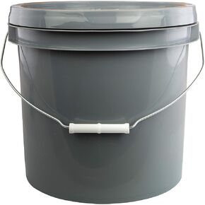 Frankford Arsenal 15 lb Bucket of Walnut Hull Media for Case Tumbling, Ammo Reloading and Shooting Bags, Tan (636314)
