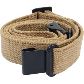 CALYX World War US WWII M1 Garand Canvas Rifle Web Sling with Correct WW2 Hardware