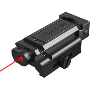 Feyachi PL-31 PL-34 Laser Sight Compact Shockproof Red Dot Green Laser Sight with Picatinny Rail for Pistol Handgun Shotgun Rifle