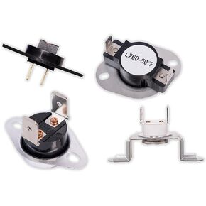 Dryer Thermostat and Thermal Fuse Replace for Samsung DVE50M7450W/A3 DV393ETPAWR/A1 DV42H5000EW/A3 DV48H7400EW/A2 DV363EWBEUF/A1 DV42H5200EW/A3 DV448AEW/XAA DV361EWBEWR/A3 DV42H5200EF/A3 DV419AEW/XAA