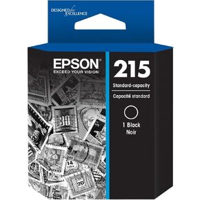 EPSON 215 Ink Standard Capacity Black Cartridge (T215120-S) Works with WorkForce WF-100, WF-110, EC-110