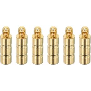 PATIKIL Archery Arrow Insert Brass Arrow Weight Bolt for Field Points Shaft