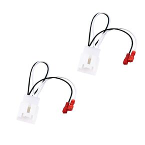 72-5602 Car Replacement Door Speaker Wiring Harness Plug Connector for 2011-2021 Ford F-150 Fusion Escape Focus Bronco Mustang Mondeo MK4 Mazda 2 3 6 CX5 Cable Plug Speakers Harness (Pack of 4)