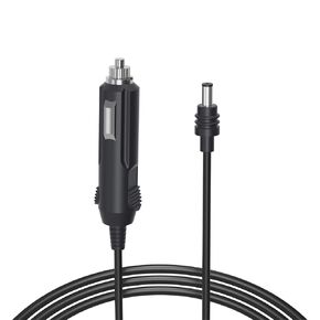 سلك كابل طاقة من DC إلى شاحن السيارة 19AWG لـ Starlink Mini 3M/10FT، مقبس أسطواني مقاوم للماء للاستخدام في الهواء الطلق، مقاوم للحرارة حتى 90 درجة مئوية، يدعم مدخل ولاعة السجائر 12 ~ 48 فولت/10 أمبير