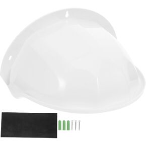 OSALADI Universal Outdoor Camera Cover, Plastic Security Camera Covers Sun Rain Shade Camera Cover Shield Weatherproof Monitor Protector Cases for Dome Stick Up Cameras