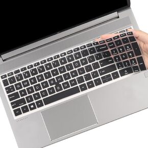 Coloful Keyboard Cover for 15.6 HP EliteBook 850 G7 G8 /EliteBook 855 G7 G8 15.6 inch Business Laptop, HP EliteBook 850 855 G7 G8 Laptop Accessories US Layout (NOT FIT EliteBook 850 855 G9 G10)
