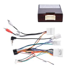JBL Harness Adapter for Toyota Car Stereo Radio 16 Pin Wire Harness with Canbus Compatible with Toyota Camry Corolla RAV4 Tundra Highlander Vios Yaris Sienna Hilux Prado