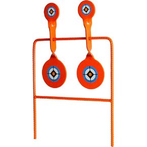 Do All Outdoors Rebar Double Spinner Steel Shooting Target for .22 Caliber