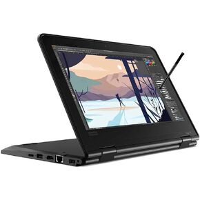 Lenovo Yoga Touch 11e 2-in-1 Convertible Laptop 11.6in Intel 4-Core N5030 up to 3.1Ghz 8GB RAM 128GB SSD Cam Pen W11 Pro (11e - Renewed)
