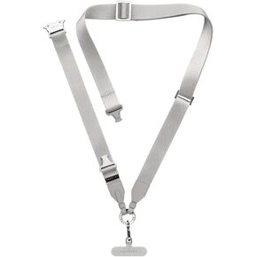 CASETiFY 2-in-1 Utility Lanyard - Silver
