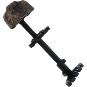 TRUGLO Loc-Down 4-Arrow Ultra-Quiet Lightweight Composite Vibration-Absorbing Left-Hand Convertible Bow Hunting Archery Quiver