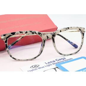 Women Anti Blue Light Glasses Block Eye Strain Glare with Case Tester, Gaming Computer Glasses Blue Light Block Glasses Filter UV Blocker Clear Lens Small Face Narrow Rectangle Nerd Frame Pink Black
