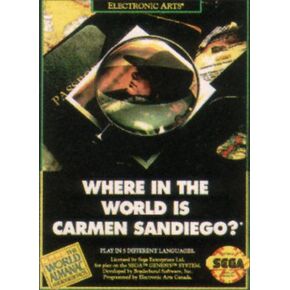 Where in the World is Carmen SanDiego? - Sega Genesis (Renewed)