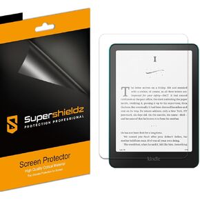 Supershieldz (3 Pack) Designed for all-New 7-inch Kindle Paperwhite & Kindle Paperwhite Signature Edition (12th Generation - 2024 release) Screen Protector, 0.13mm, High Definition Clear Shield (PET)