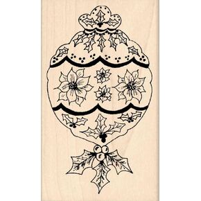 Stamps by Impression Snowflake Christmas Rubber Stamp