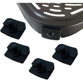 Air Fryer Silicone Rubber Feet for 6.8QT COSORI Air Fryers, 4PCS Premium Air Fryer Ruber Legs, Rubber Pieces, Rubber Tabs, Rubber Bumpers, Rubber Parts, Rubber Stoppers for 6.8QT COSORI Air Fryer